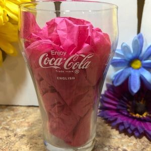 Unique Coca-Cola Multi-Language Glass